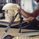 21-in-1 3D Printer Smoothing Tool Kit, 80W LCD Digital Adjustable Temperature Soldering Welding Iron Kit with Insert Brass Heatset Nuts & Soldering Tips, Fast Heating 3D Printing Modify Finishing Tool