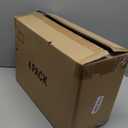 CTSNSLH 4 Tier Plastic Storage Bins and Boxes Organizer - Stackable with Lids for Bedroom, Living Room, Office - Foldable Containers (White)