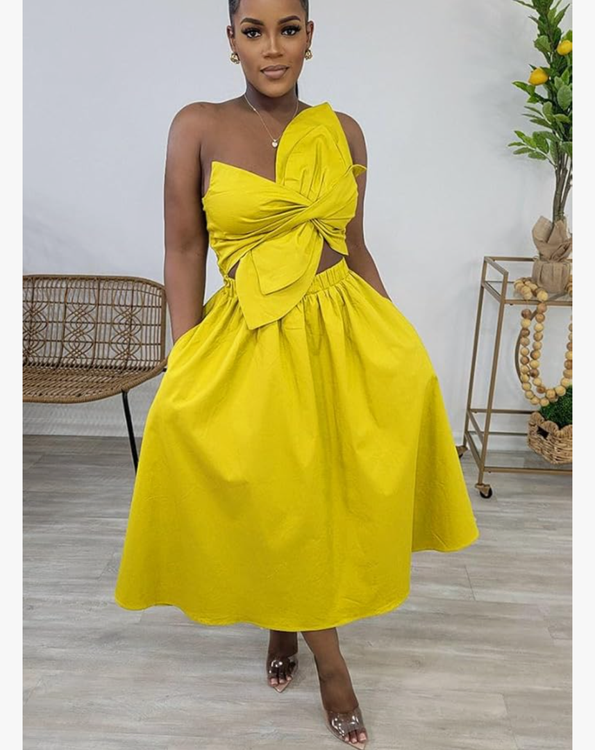 Midi Dresses for Women Casual Summer Sundresses Vacation Outfits Spaghetti Strap Smocked Women Maxi Dress with Pockets Size XL