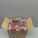 AmyHomie Artificial Flower Dark Red Rose 100pcs Real Looking Fake Roses w/Stem for DIY Wedding Bouquets Centerpieces Arrangements Party Baby Shower Valentines Day Christmas Tree Decorations