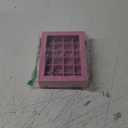 Velvet Jewelry Box 24 Grid Jewelry Ring Display Organiser Box Tray Holder Earrings Storage Case for Girls Wife Mom Women (Pink)