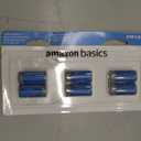 Amazon Basics 6-Pack Non-Rechargeable CR123A Lithium Batteries, 3 Volt, Up to 10-Year Shelf Life