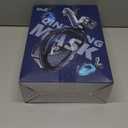 QingSong Full Face Snorkel Mask for Adults, Snorkeling Gear with Camera Mount, 180 Degree Panoramic View Snorkel Set Anti-Fog Anti-Leak (Small-Medium, 2 Pack -Blue+Green)