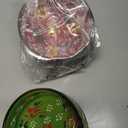 ARESTE Ashtrays for Smokers Indoor - Handmade & Hand-Paint Vintage Ash Tray - Retro Ashtray for Outside Patio - Ceramic Cigar Accessories - Cigar Ashtrays for Outdoors (4 Pcs - 2set red, 2set green)