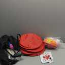 SJEhome 6 Hole Backyard Game Golf Yard Practice, Outdoor Indoor Backyard Golf Game Gifts for Yard, Lawn, Park, Yard, Beach (6 Hole Golf Game)