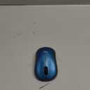 Logitech M185 Wireless Mouse, 2.4GHz with USB Mini Receiver, 12-Month Battery Life, 1000 DPI Optical Tracking, Ambidextrous, Compatible with PC, Mac, Laptop - Blue