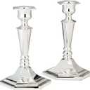 Set of 2 Silverplated Candlesticks 1701