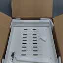 Delamu 2 Pack 16" Deep Pull Out Cabinet Organizer with 6 Dividers, Expandable (11.7" -20" W) Pull Out Drawers for Cabinets, Cabinet Trays Pull Out for Cabinets in Kitchen, Pantry or Bathroom