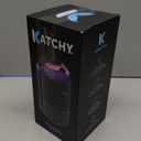 Katchy Flying Insect Trap Indoor  Catcher & Killer for Mosquito, Fruit Fly, Gnat & Small Moth  Non-Zapper with Suction & Blue Light  Ideal for Indoor Spaces, Kitchen & Plants (Original, Black)