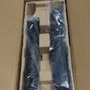 MonTEK Single Monitor Wall Mount for 17 to 32 inch Flat/Curved Screens, Holds up to 19.8 lbs, Full Motion Adjustable Mechanical Spring Monitor Arm, 75x75/100x100 VESA Wall Mount, Black