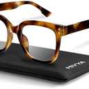 miyya Blue Light Glasses for Women & Men – Oversized UV & Blue Light Blocker Chunky Frames, All-Day Comfort, Stylish Eyewear