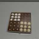 Pinkunn 36 Pcs Mini Textured Christmas Ball Ornaments 1.1 Inch Matte Brown Vintage Christmas Tree Decorations Neutral Modern Shatterproof Xmas Tree Hanging Ornaments for Farmhouse Holiday Decor