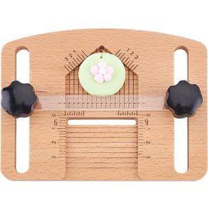 PH PandaHall Wood Polymer Clay Earring Drill Guide Clay Earrings Drill Stand Accurate Hole Punching Tool Clays Tools Accessories for Jewelry Making Necklace Pendants DIY Craft Drilling Supplies