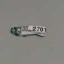 Zebra Pen F-301 Ballpoint Black, Blue, Red and Green Ink, Fine Point 0.7mm Pen, Easy-Glide Ink, Stainless Steel Retractable, Non-Slip Grip, Professional Design, Ideal for Office, 4-Pack (27174)