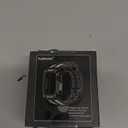 Fullmosa Compatible with Apple Watch Bands 45mm 44mm Series 9/8/7/6/5/4/SE3/SE2/SE, TPU Rugged iWatch Strap Military Grade Shockproof Bumper Case for Men Women, Black