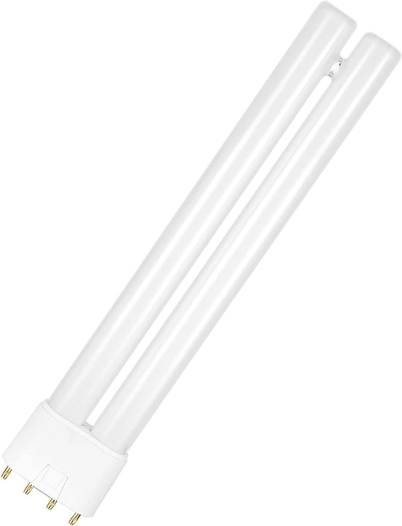 18W Bug Zapper Replacement Bulb, H-Shaped Tube with 4-Pin Base Bug Light, Replacement Light Bulb Compatible with 18W Mosquito Zapper