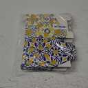 36 Pcs Blue Tiles Lemon Centerpieces Tables Amalfi Coast Box Party Decorations Blue Tiles Lemon Party Butterfly Flower Boxes for Capri Mediterranean Wedding Birthday Party Decor