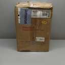 Yaohong Large Outdoor Chandelier for Porch, 3-Light Brushed Nickel Outdoor Pendant Light Fixture Rust-Resistant Metal with Clear Glass, Adjustable Exterior Pendant Light for Porch Entrance Foyer Front