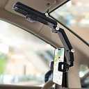 Sun Visor Phone Holder, Phone Holder for Car, 360 Rotatable and Adjustable, Compatible with All Smartphones, More Comfortable to Use Hands-Free
