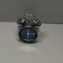 Peakeep Loud Alarm Clock for Heavy Sleepers Adults, Metal 4.5 Inches Twin Bell Battery Operated Analog Alarm Clocks for Bedrooms Decoration (Jewel Blue)