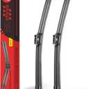 BERG REGEN 2 Facotroy Windshield Wiper Blade Sets Replacement for 2023-2020 MBZ GLE350 GLE450 GLE53 GLE580 GLE63 GLS450 GLS580 OEM Quality All Weather - 26"/22" (Set of 2) Top Lock