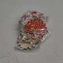 10 Pcs Lotus Backdrop Hangings for Decoration Indian,Indian Pooja Decorations for Home,Navratri,Ganesh Pooja,Puja,Hindu,Shubh Labh,Wedding,Diwali Decorations,Garlands Diwali Floral Wall Decor