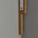 Ivilon Drapery Window Curtain Rod Set - Square Design 1 1/8 Rod. 28 to 48 Inch. Ivory/White