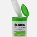 50pc Moki Screen Wet Wipes Cleaner Bottle for TV/Monitor/Tablet/Phone LCD/LED