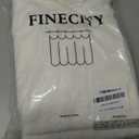 FINECITY Lace Curtains 63 Inch Length for Bedroom, Rustic Leaf Floral Design Lace Curtain Panels, Rod Pocket Farmhouse Privacy Window Sheer Lace Curtains, 42 x 63 Inch, 2 Panels, Ivory