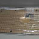 26.8 in. x 13.2 in. Centre Drain Sink Grid with Supersoft Silicone Feet in 304 Grade Stainless Steel, 26.8 X 13.2 X 0.95 Inches