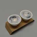 Zigbee MR16 LED Smart Bulb, Hub Required, Compatible with Phi*Lip*s Hu*e*, Alexa, Google, & ConBee, 5W =50W, GU5.3, Dimmable, AC/DC 12V, Color Changing & Tunable White, 2-Pack