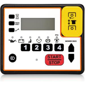 486-0058-00 486-0057-00 Upgrade Control Panel Console Keypad Fit for Spartan Mowers Carb & EFI RZ-C RZ RZ-PRO RT-PRO RT-HD RZ-HD SRT-HD SRT-Sxe SRT-XD KGZ-XD Zero Turn
