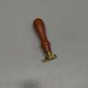 Medieval Initial Alphabet Sealing Wax Stamps, Brass Head Wooden Handle, for Thanksgiving Card/Envelope/Gift Wrap/Wedding Engagement Party Invitation - Letter S