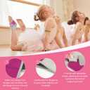 2 Pairs Kids Ankle Brace Set, Ankle Support Brace Knitted Ankle Sleeve Adjustable Wrap Support Ankle Sleeve for Sports Gymnastics Dance (Black, Small)