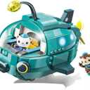 for Age 6+ Building Block Ocean Adventure Octonauts GUP-A Deluxe Vehicle Playset & Barnacles 323pcs Building Brick Set-No Package Box (3703)