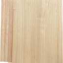 4 Pack Veneered MDF Sheets 18"x23"-1/4 Inch Thick Wood Planks MDF Wooden Boards Double-Sided for DIY Crafts