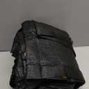 iCover 6x12ft Privacy Screen Fence, Outdoor Fencing Panels, Garden Windscreen Mesh Shade Sail Net Barrier, Include Reinforced Bindings and Brass Grommets Cable Zip Ties, Black