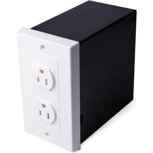 American Outlet Wall Safe Security Secret Hidden Box Covert Hidden Safe As The Socket In Plain Sight, Secures Jewelry, Valuables, Cash