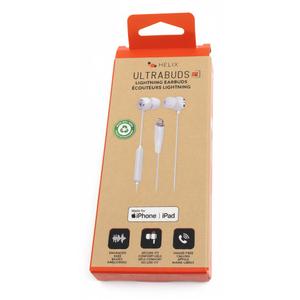 Helix Lightning Earbuds White