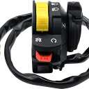 M MATI Left Handlebar Start Stop Headlight Switch for Suzuki KingQuad 300 QuadRunner 250 500 LT-F4WDX LT-F300F LT-F250 LT-F250F LT-4WD LT-F500F 37400-19B13