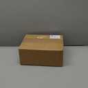 6oz Glass Spice Jars with Bamboo Lid and Label, 6 Pack Square Glass Container, Small Food Storage Containers for Kitchen, Clear Empty Seasoning Jar for Sugar, Salt, Coffee Bean, Herb, Borosilicate