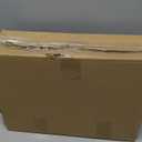 Leeden Lazy Susan Organizer Basket for 24" Diameter Turntable Metal Organizing Storage Bins (2 Packs)  Black Kitchen Cabinet Storage Organizer  1/4 Wedge Can Organizer