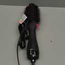 Hair Dryer Brush Blow Dryer Brush in One, Upgraded 4 in 1 Hair Dryer and Styler Volumizer with Negative Ion Antifrizz Ceramic Titanium Barrel Hot Air Hair Straightener Brush