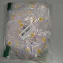 Shappy Large Bird Cage Net Cover for Seed Bird Cage Skirt Seed Catcher with Daisy Pattern Adjustable Nylon Protector for Budgie Parrot Parakeet Macaw(X-Large,White Daisy)