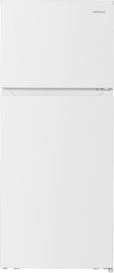 Top Freezer Refrigerator 30", 17.6 Cu Ft. Capacity, Adjustable Thermostat Control, Full Size Freestanding Frost Free Fridge for Kitchen/Office/Apartment, White