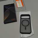 TORRAS Magnetic Shockproof for Google Pixel 10 Pro Case/Pixel 10 Case[Military Grade 12FT Drop Protection][Fit for MagSafe], Slim Matte Translucent & Sturdy Armor Case for Pixel 10/10 Pro, Black