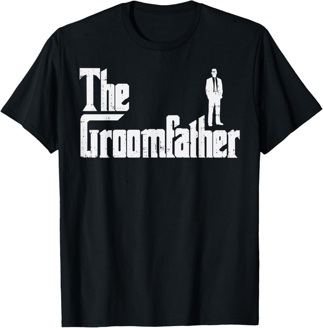 Groom Father Funny Wedding Party Rehearsal Dinner Dad Gift T-Shirt (Black, XXL)