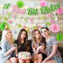 A Tini Bit Older Birthday Martini Bow Birthday Party Decorations Martini Banner Paper Lanterns Pom Poms Fan, Tiny Bit Older Party Decor for Hawaiian Summer Party Decorations