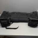 ATV Storage Bags with Extra Waterproof Cover & Upgraded Zippers, ATV Bag with Back Seat for Passenger