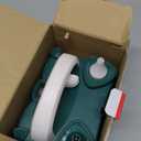 eeyaky Electric Air Balloon Pump and Tying Tool in One, Balloon Pump Electric, Portable Dual Nozzle Balloon Pump Inflation for Party Decorations, 110V-120V 400W, Green